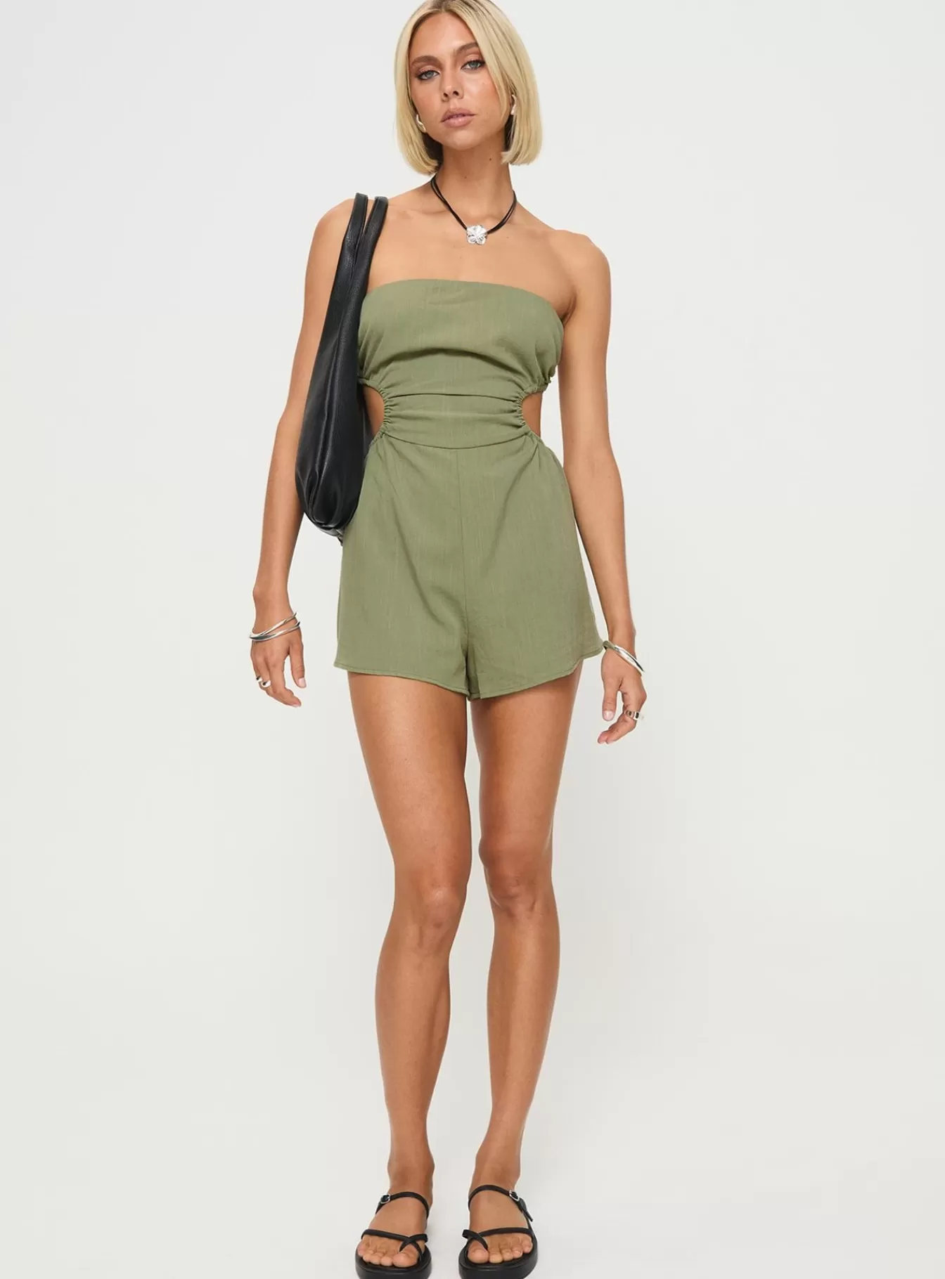 Princess Polly Rompers | Tru Romper Sage