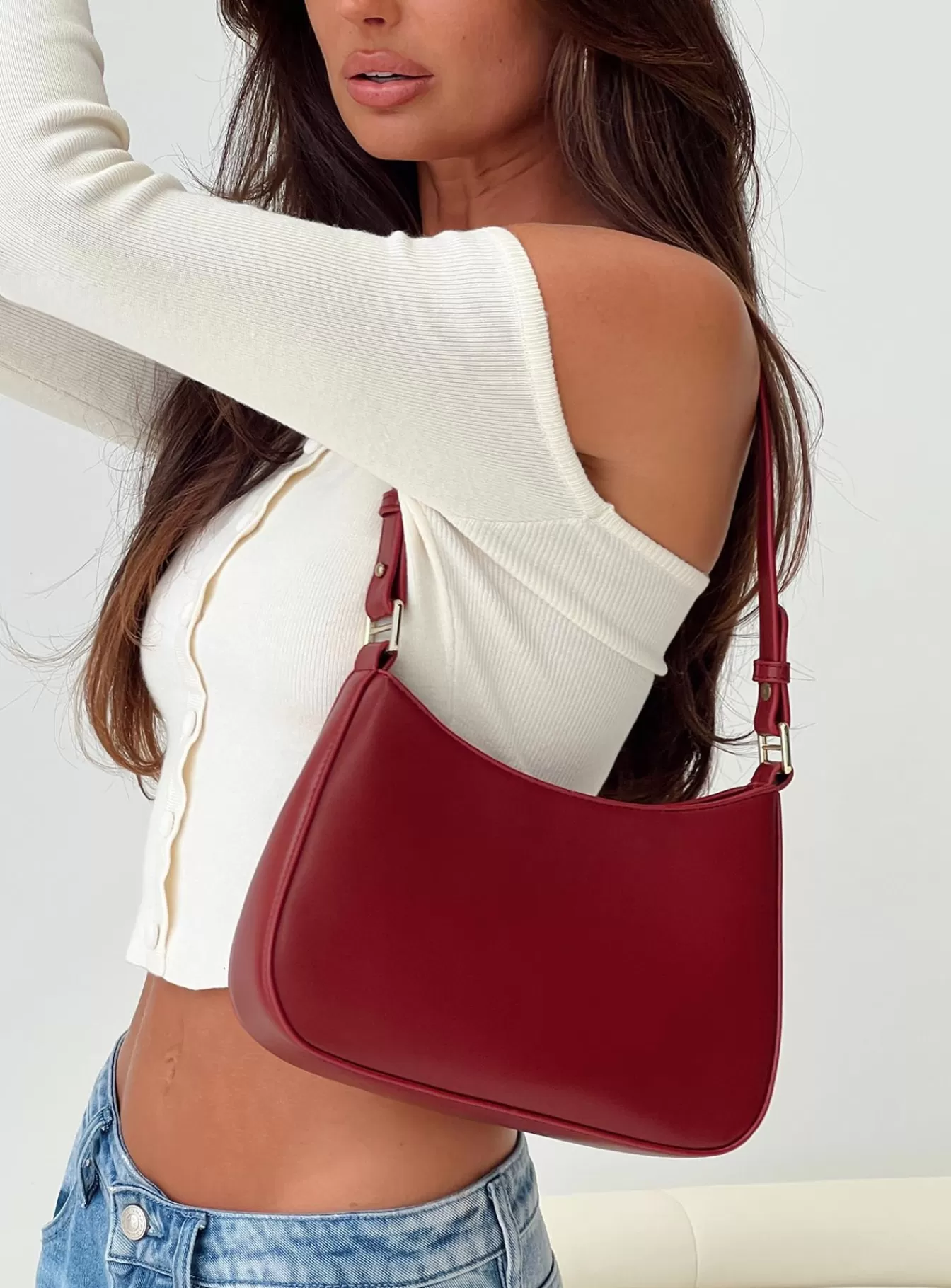 Princess Polly Bags & Wallets | Vesperea Shoulder Bag Red