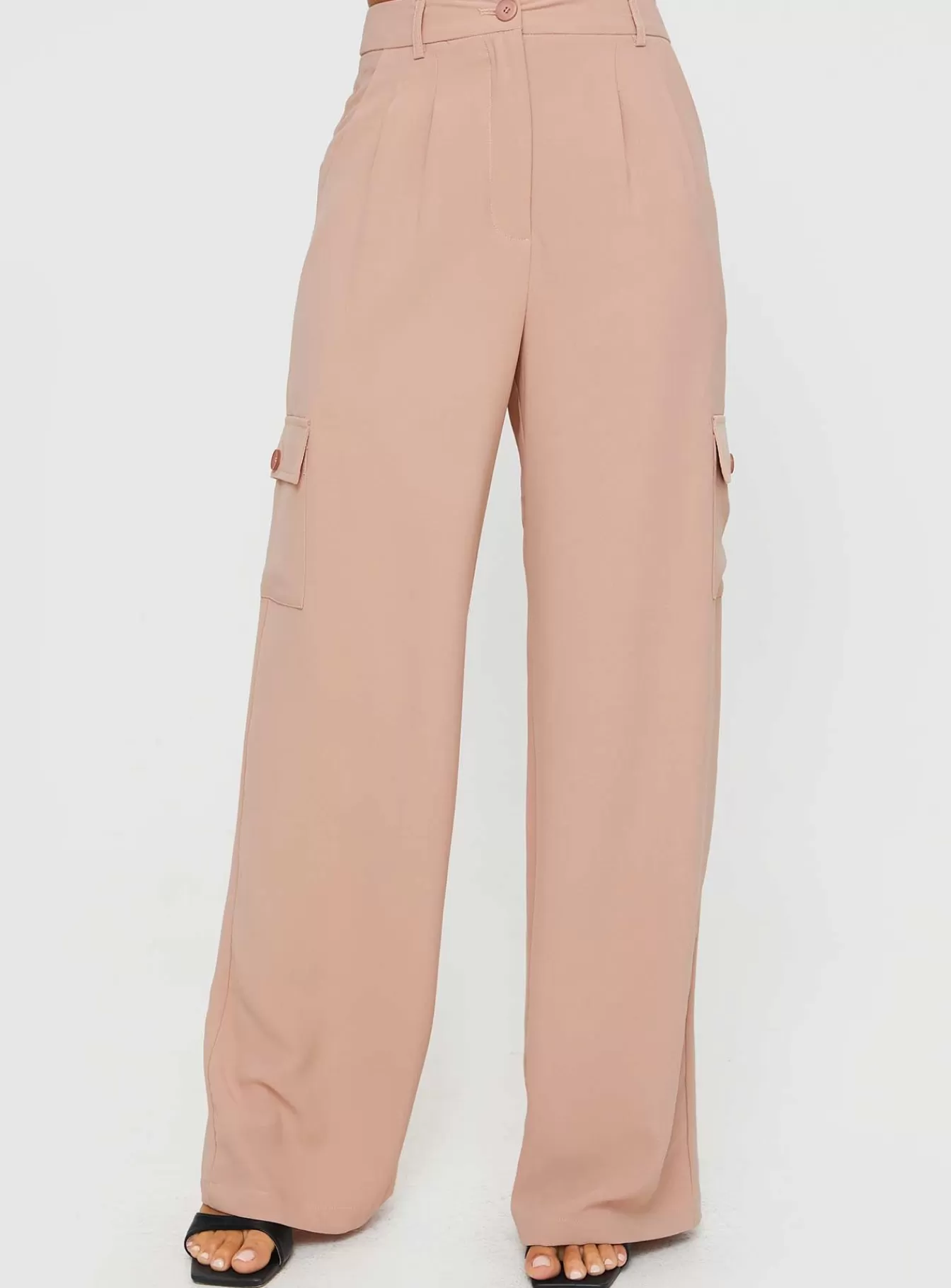 Princess Polly Pants | Wallom Cargo Pants Beige