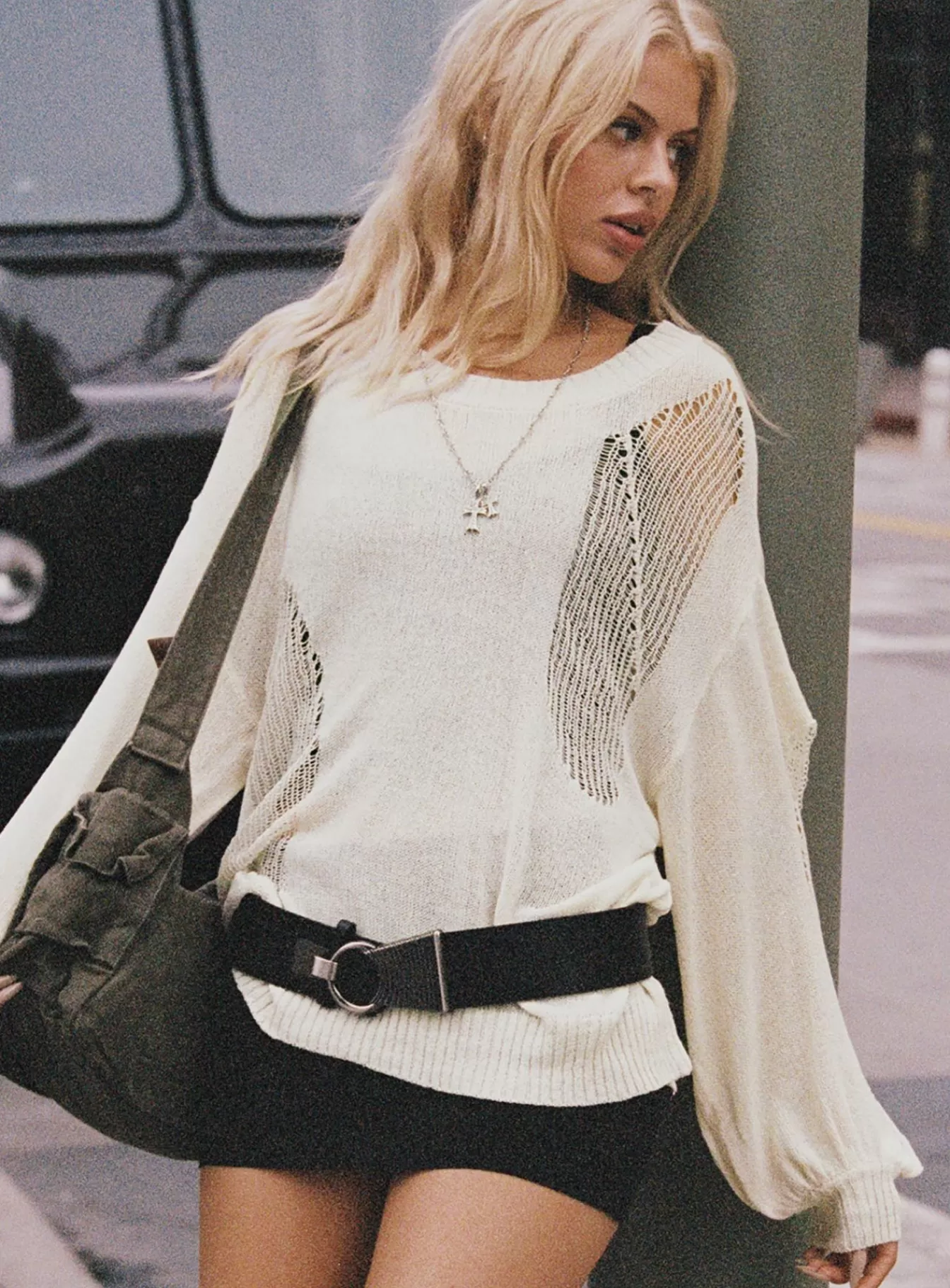 Princess Polly Knitted Sweaters | Wendy Oversized Sweater Cream