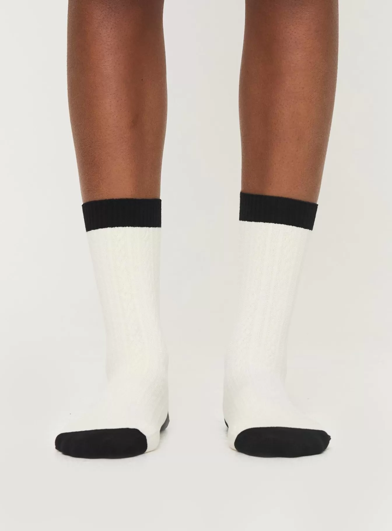 Princess Polly Socks & Tights | Yahya Crew Socks White / Black