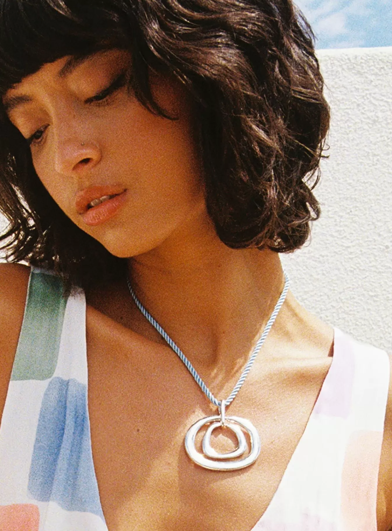 Princess Polly Necklaces | Zenda Necklace Blue / Silver