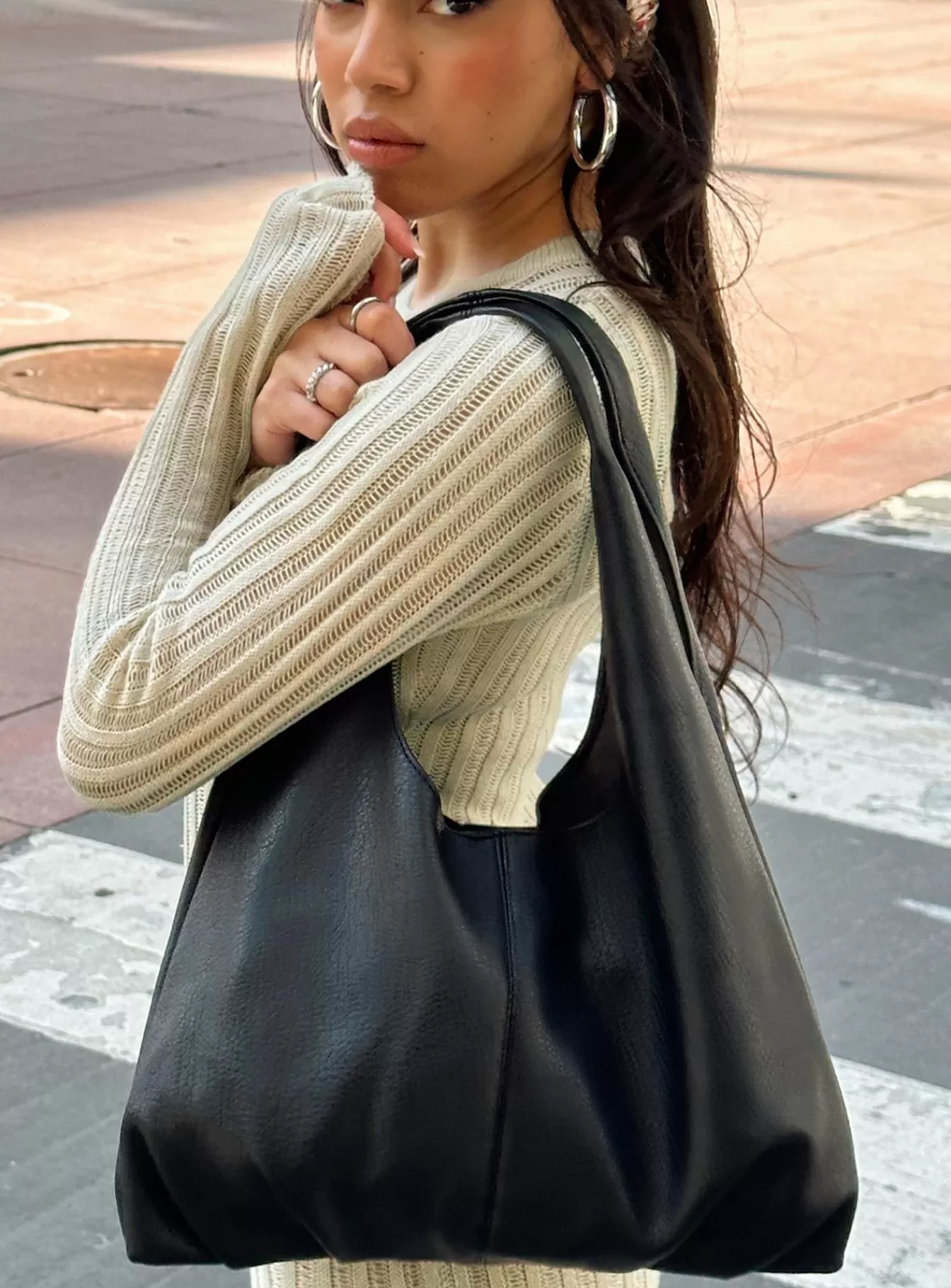 Princess Polly Bags & Wallets | Zenia Shoulder Bag Black